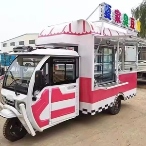 Tricycle Électrique Haut de Gamme pour la Restauration Mobile, Remorque de Cuisine, Chariot de Vente Ambulant, Véhicule Commercial de Restauration Rapide - Product Image 1