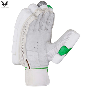 Guantes de Bateo de Críquet de Diseño Personalizado, Palma de Cuero de Calidad Profesional, Espuma de Alta Densidad, Protección para los Dedos, Equipo de Críquet de Fábrica OEM - Product Image 4