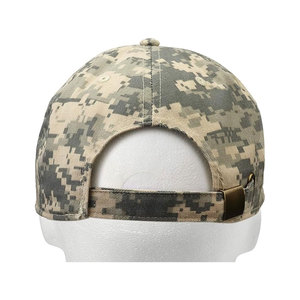 Gorra de béisbol unisex de camuflaje, ajustable de 6 paneles, transpirable, de sarga, impermeable, para primavera y verano - Product Image 3