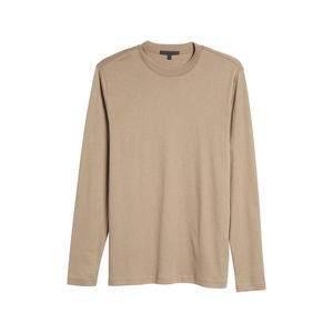 Camisetas de Manga Larga para Hombre, Nuevas para Invierno, 100% Algodón, Estilo Urbano, Cuello Redondo, Corte Regular, para Gimnasio y Entrenamiento, Ecológicas, de Secado Rápido - Product Image 5