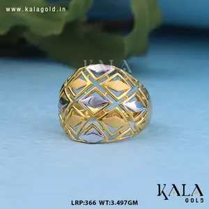 Minimalist Daily Wear Women's Trendy Religious <b>Plain</b> 22K Solid Gold <b>Ring</b> for Weddings Engagements Gifts Parties Anniversaries - Product Image 3