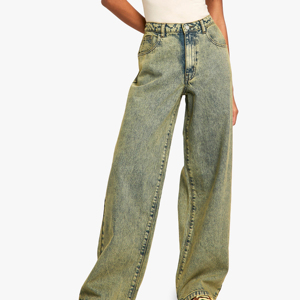 Vintage High <b>Waist</b> Women <b>Jeans</b> Plus Size Slim Green Denim Pants Year Stretch Skinny Ripped <b>Jeans</b> for Lady Breathable - Product Image 5