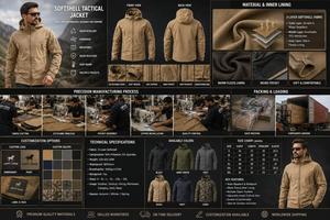 Men's Fitted Outdoor Softshell <b>Jacket</b> with Hood Windproof Functional Rain Water Repellent Breathable <b>Jacket</b> <b>Red</b> Blue White Grey - Product Image 5
