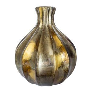 Jarrón de Flores de Lujo Estilo Europeo, Artesanía en Metal, Plantas Artificiales, Maceta Decorativa, Decoración Moderna para el Hogar, Jarrones Dorados para Sala de Estar - Product Image 3