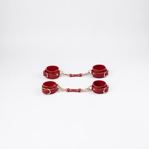 Deluxe Genuine Leather Restraints 11Pcs Kit Custom Private Label <b>Bondage</b> Fetish <b>Sets</b> Factory Supplier RTTS-0034 - Product Image 5