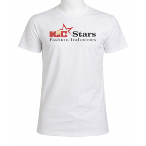 เสื้อยืดคอตตอน 100% ขายส่ง สำหรับสกรีนโลโก้ด้านหน้า ทรงลำลอง คอกลม แขนสั้น สำหรับผู้ชาย - Product Image 4