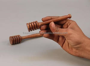 ARTISAN CRAFT Eco-Friendly Pack 2 Louche à miel en bois Ustensiles élégants Couvercle à miel Lavage à la main uniquement pour servir et profiter de votre miel - Product Image 5