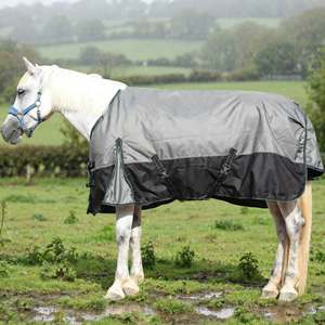 Manta Impermeable para Caballos, Rellena de Algodón, Transpirable, de Poliéster, para Todas las Estaciones, Protección para Establos al Aire Libre - Product Image 1