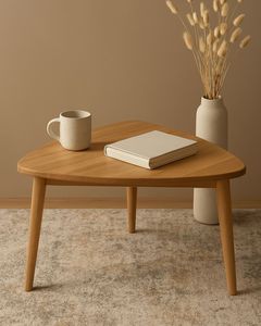 Mesa de Centro de Madera Versátil, Apta para Hogares Rústicos Modernos, con una Construcción Resistente y un Acabado Elegante - Product Image 5