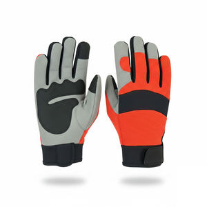 ถุงมือช่างหนังแท้คุณภาพสูง ป้องกันมือสำหรับงานหนัก ถุงมือป้องกันอุบัติเหตุสำหรับงานอุตสาหกรรม  สำหรับผู้ใหญ่  แบบ unisex - Product Image 1