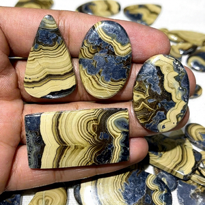Pierres brutes naturelles de qualité supérieure, cabochons polis, pierres en vrac pour bagues, pendentifs et artisanat, bijoux, vente en gros - Product Image 4