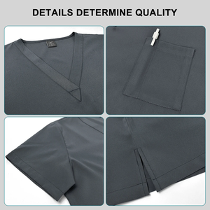 Ensembles de Blouses Médicales en Gros pour Femmes – Pantalons Joggers en Polyester Tricoté pour Infirmières, Médecins, Dentistes, Esthéticiennes et Professionnels de Spa - Product Image 5