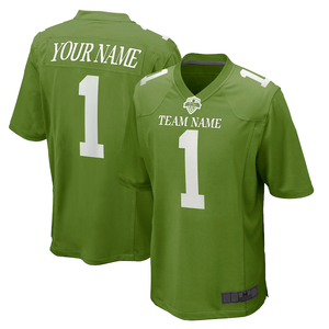 Maillot de sport court en mesh à séchage rapide Uniswift personnalisé pour homme, design surdimensionné, style football américain - Product Image 2