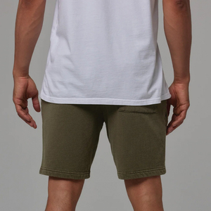 Pantalones cortos de algodón y forro polar personalizados al por mayor para hombre, con estampado digital, transpirables, con cintura elástica, en venta. - Product Image 4