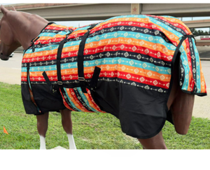 Horse Fly Sheet Breathable Mesh Horse Rug Summer Fly Protection Blanket Equestrian Equipment - Product Image 3