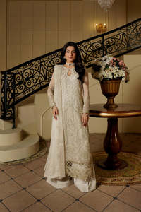Robes de soirée pakistanaises haut de gamme, tenues de fête pour femmes, costume brodé 3 pièces, taille personnalisée, options de couleurs, style de mariage, Eid, style festif - Product Image 2