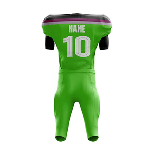 Maillot de football américain personnalisé de haute qualité, séchage rapide, manches courtes, respirant, couleur unie, grande taille, uniforme - Product Image 2