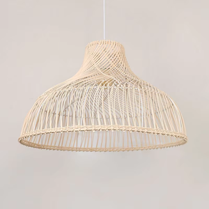 Rattan Woven Pendant Lamp for Home Decoration <b>Dining</b> Room Restaurant and Interior <b>Lighting</b> - Product Image 1