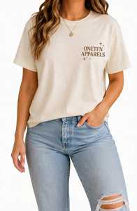 เสื้อยืดผู้หญิงฤดูร้อน ONE TEN Apparels สีกรมท่า ผ้าฝ้ายนุ่ม สวมใส่สบาย แขนสั้น ระบายอากาศได้ดี คุณภาพสูง ปรับแต่งโลโก้ได้ คอกลม - Product Image 2