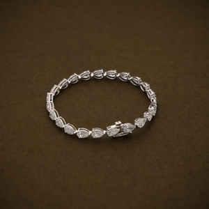 Pulsera de tenis de lujo con 55 diamantes cultivados en laboratorio para mujer, certificada por IGI, oro de 14K, elegante regalo de joyería para bodas y fiestas - Product Image 2