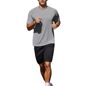 Camiseta de Manga Corta para Hombre, 100% Algodón, Diseño Único, Estampada, Estilo Casual Deportivo, Holgada, Tallas Grandes - Product Image 3