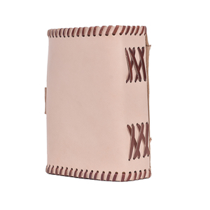 Handmade Leather Journal <b>Notebook</b> with Evil Eye Design Vintage Stitching Lock Closure Diary Unique <b>A5</b> | 100 Pages <b>Notebook</b> Gift - Product Image 4