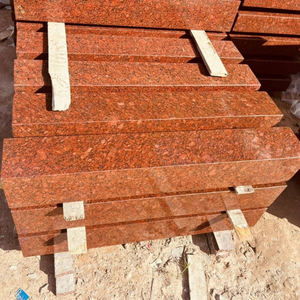 Nouvelles dalles de granit rouge impérial pour tombes et monuments, idéales pour la décoration murale de cuisines, salles de bain, villas et hôpitaux, export en gros depuis l'Inde - Product Image 2