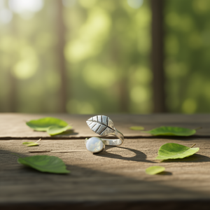 แหวนแฟชั่นมูนสโตน น้ำหนัก 4.6 กรัม - Product Image 3