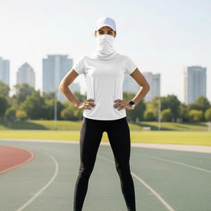 Hiyab Instantáneo de Alta Calidad, Diseño de Gorro Pakistaní con Botones y Pañuelo para la Cabeza, Logotipo Personalizado, Hiyab Nida Sostenible, Máscara Niqab - Product Image 3