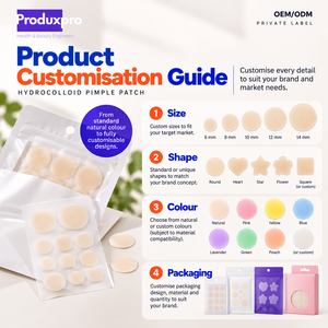 Parches Hidrocoloides para Granos, Cubre Acné Invisible, Transpirable, Impermeable, para Imperfecciones Faciales, Ácido Hialurónico Orgánico, para Todo Tipo de Piel, 20 Parches - Product Image 2