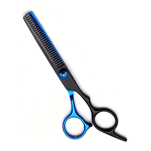 Ciseaux de coiffure de 6 pouces, ciseaux à effiler en acier inoxydable, ensemble de ciseaux de barbier pour coiffeur, coupe de cheveux, coiffure - Product Image 3