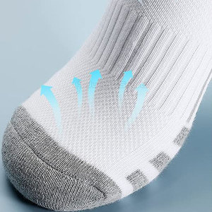 Chaussettes de qualité supérieure pour adultes - Mélange de coton et de laine, respirantes et écologiques, service OEM de haute qualité - Product Image 3