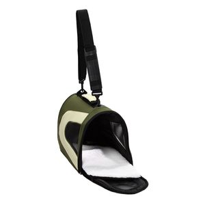 Trasportino per Animali Domestici Sportivo in Rete Approvato dalle Compagnie Aeree, Design Pieghevole con Cerniera - Product Image 5