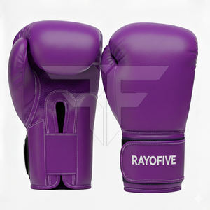 Guantes de Boxeo de Cuero Profesionales Personalizados de Alta Calidad con Logotipo Personalizado, Diseño Personalizado, OEM, Absorción de Humedad - Product Image 1