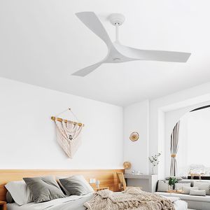 Ventilatore da Soffitto Silenzioso Reversibile con Motore DC da 52 Pollici, Telecomando, 6 Velocità, con o Senza Funzione Luce - Product Image 4