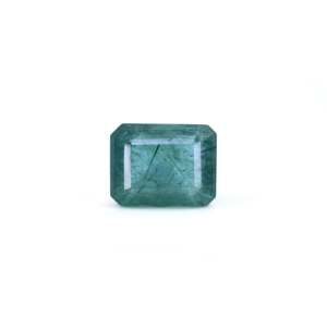 Loose 7.45 Carat Zambian Emerald Emerald Cut & Cushion Cut Gemstone for Fine Jewelry - Product Image 1