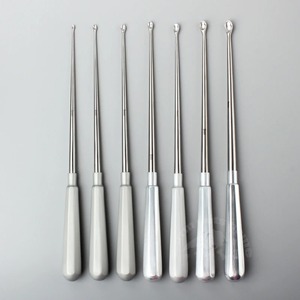 BAFA SURGICAL INSTRUMENTS BSI-EP-1133 <b>10</b>-Piece Stainless Steel Lab Spatula Ergonomic Grip CE Certified Class II Medical Device - Product Image 2