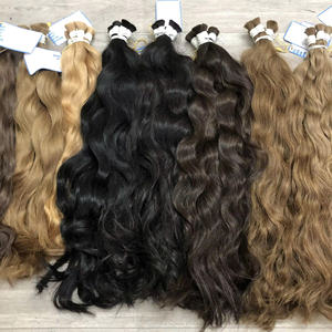 Cabello Natural Ondulado a Granel, Doble Trama, Cutícula Alineada, Cabello Virgen Vietnamita de Calidad Mink Remy, 18-28 Pulgadas, Directo de Fábrica - Product Image 6