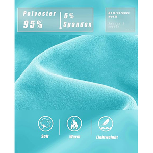 Sudaderas con Bloques de Color para Mujer, Manga Larga con Contraste, Cuello Redondo, Corte Holgado, Felpa Suave, Mezcla de Algodón, Casual - Product Image 5