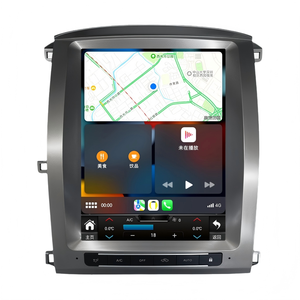 วิทยุติดรถยนต์ระบบ Android 13 พร้อม GPS นำทาง วิดีโอ มัลติมีเดีย และระบบ Carplay สำหรับ Lexus LX470 และ Toyota Land Cruiser LC100 ปี 2006-2011 - Product Image 2