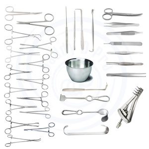 Abdominoplastia Manual de Acero Inoxidable, Herramienta Quirúrgica de Plástico para Abdominoplastia, Abdominoplastia y Abdominoplastia, 81 Unidades - Product Image 1