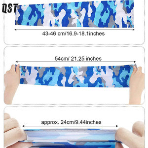 Manchons de compression personnalisables de haute qualité pour adultes, unisexe, 100 % nylon, pour le sport, le cyclisme et le baseball – Vente chaude - Product Image 4