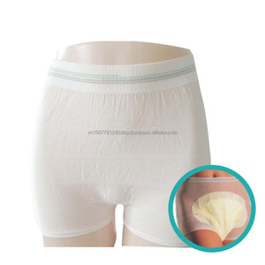 Calzoncillos desechables de cintura media para hombre, de tela no tejida, antibacterianos, de secado rápido, transpirables, sin costuras, elásticos, para uso hospitalario, ODM - Product Image 4