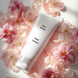 Crème pour les pieds enrichie en vitamine E et en urée, fabricant OEM ODM, éliminateur de peaux mortes et cicatrisant pour les pieds gercés - Product Image 1