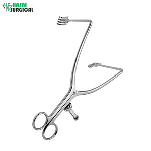 Pinzas Cerebrales de Acero Inoxidable de 3.5 Pulgadas, Instrumento Quirúrgico Médico de Precisión - Product Image 3