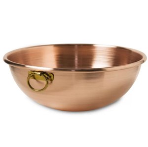 Bol de service traditionnel indien fait main, poli, durable, écologique, sans plomb, en aluminium léger, compatible lave-vaisselle - Product Image 5