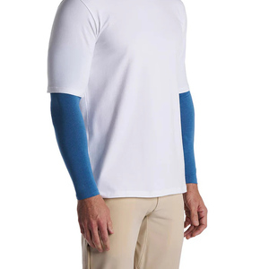 Ensembles de manchons de bras sportifs unisexes en coton souples - Logo personnalisé, écologiques et respirants pour le fitness et les activités de plein air - Product Image 3