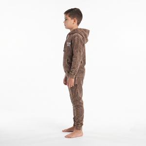 Conjunto Deportivo con Capucha para Niños, Lavado Ácido, Algodón 2026, Corte Regular, Logotipo Personalizado, Ropa Casual para Uso Diario - Product Image 2