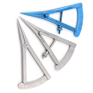 เครื่องวัดขนาดรูรูปแบบคาลิปเปอร์ Blink Surgident Caliper Castroviejo สำหรับการรักษาทางทันตกรรมและจักษุวิทยา ทำจากสแตนเลสสตีล ระดับ Class I ขนาดปรับแต่งได้ - Product Image 5