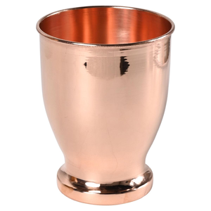 Vaso de cobre de gran capacidad con base resistente y apariencia antigua, diseñado para colecciones de cocina auténticas. - Product Image 4